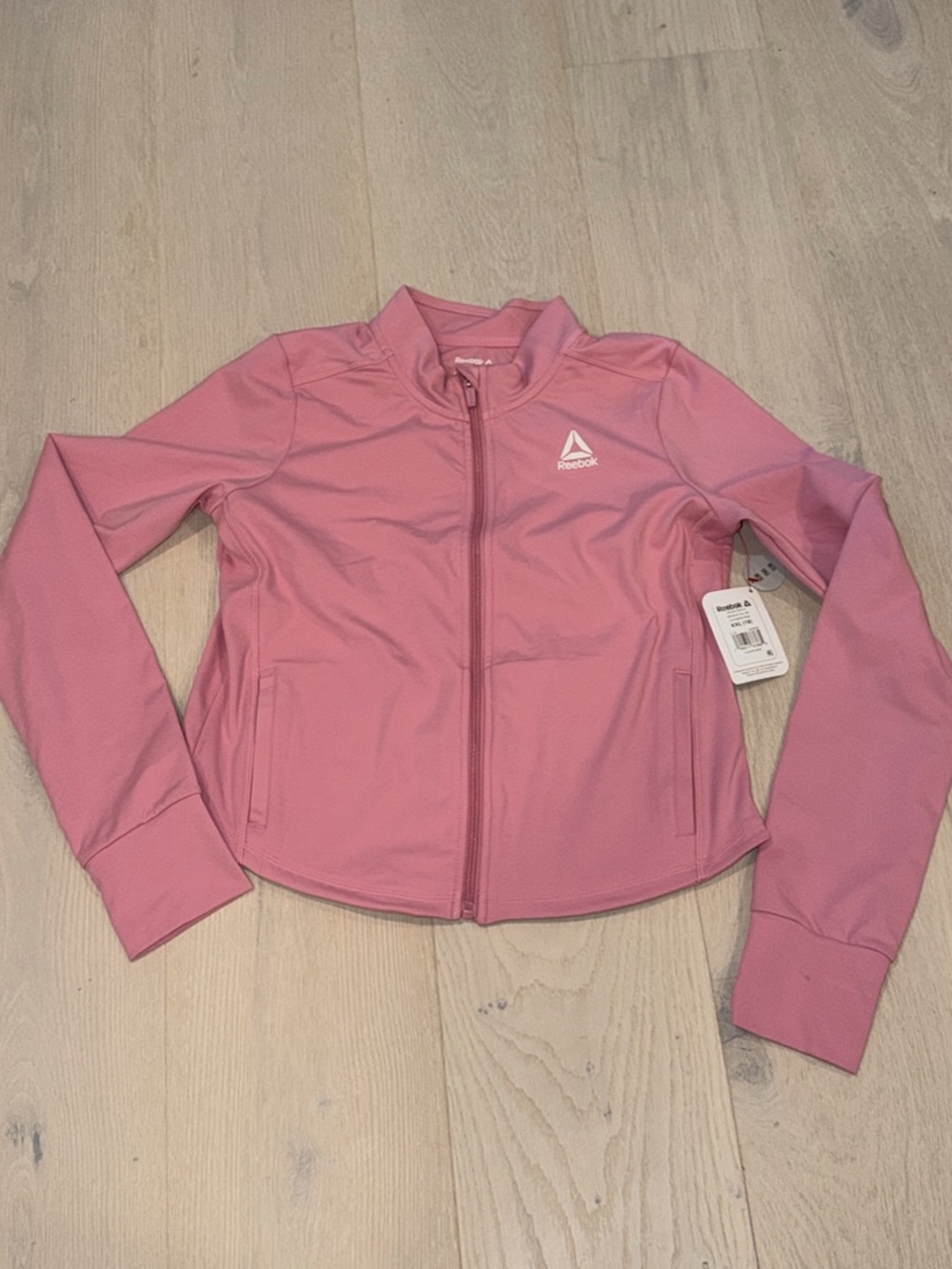 Girls Reebok Zip Up Jacket Size XXL (18) - NEW